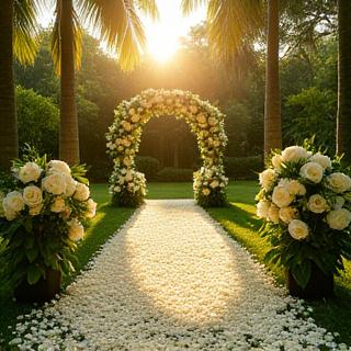 Romantic Outdoor Ceremony